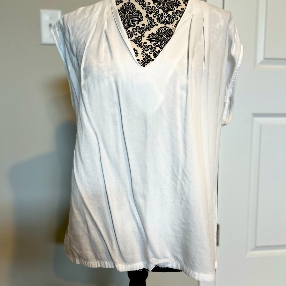 White H&M top